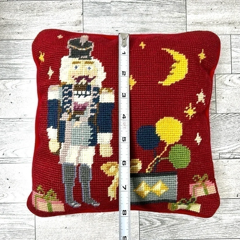 Vintage needlepoint christmas